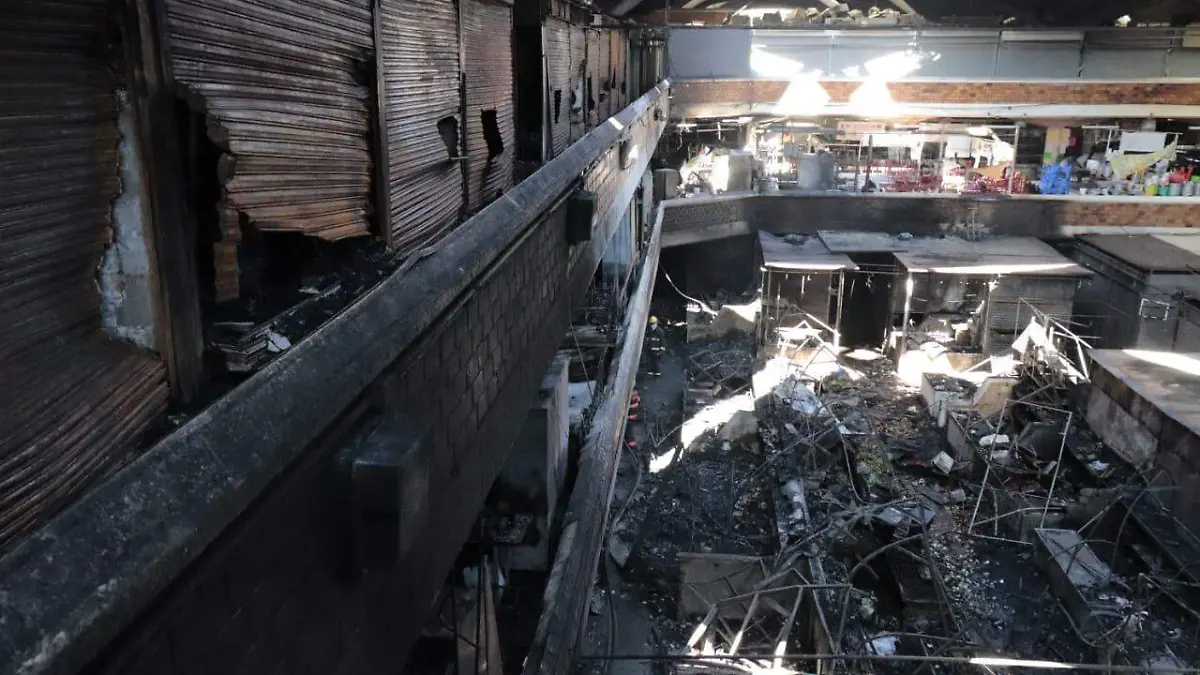 Incendio Mercado San Juan de Dios